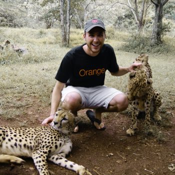 Dr. McWilliams doing anthropology work in Africa demonstrating his diverse education and cultural competence