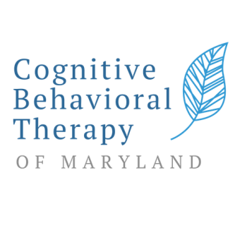 CBT Maryland Logo. Blue logo with leaf motif